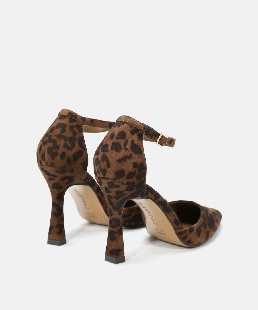 Zapatos tac&oacute;n animal print image number null